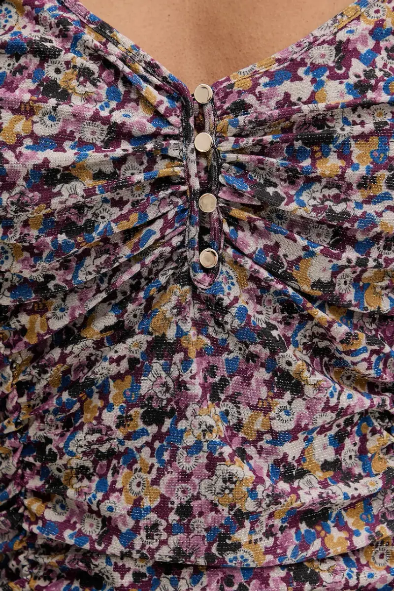 vestito colore granata MF5080 J3821 miniatura 5