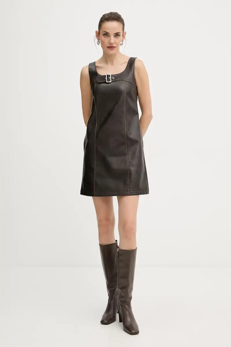 vestito colore marrone MF5314 E1051 miniatura 2