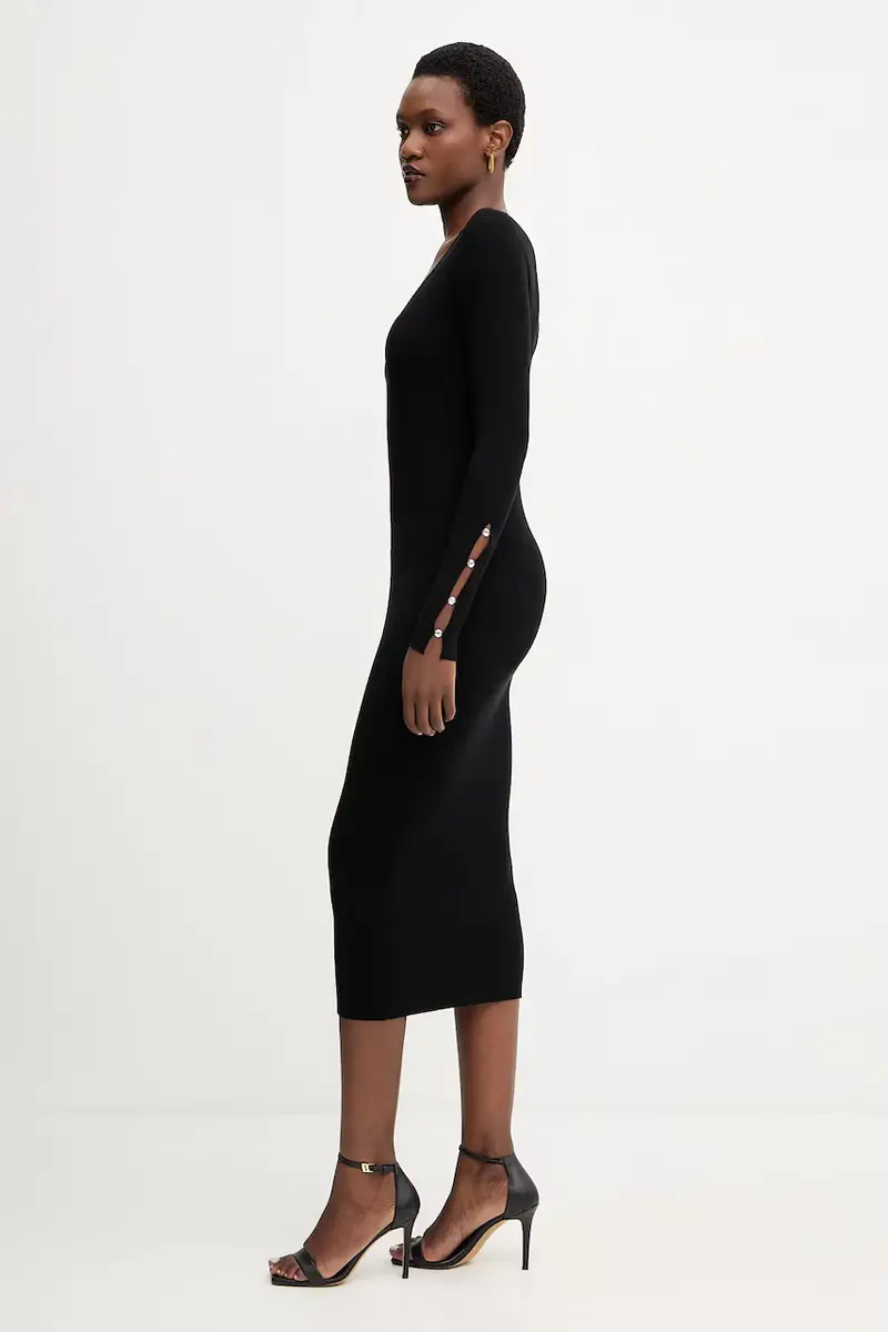 vestito colore nero MF5036 MS99E miniatura 4