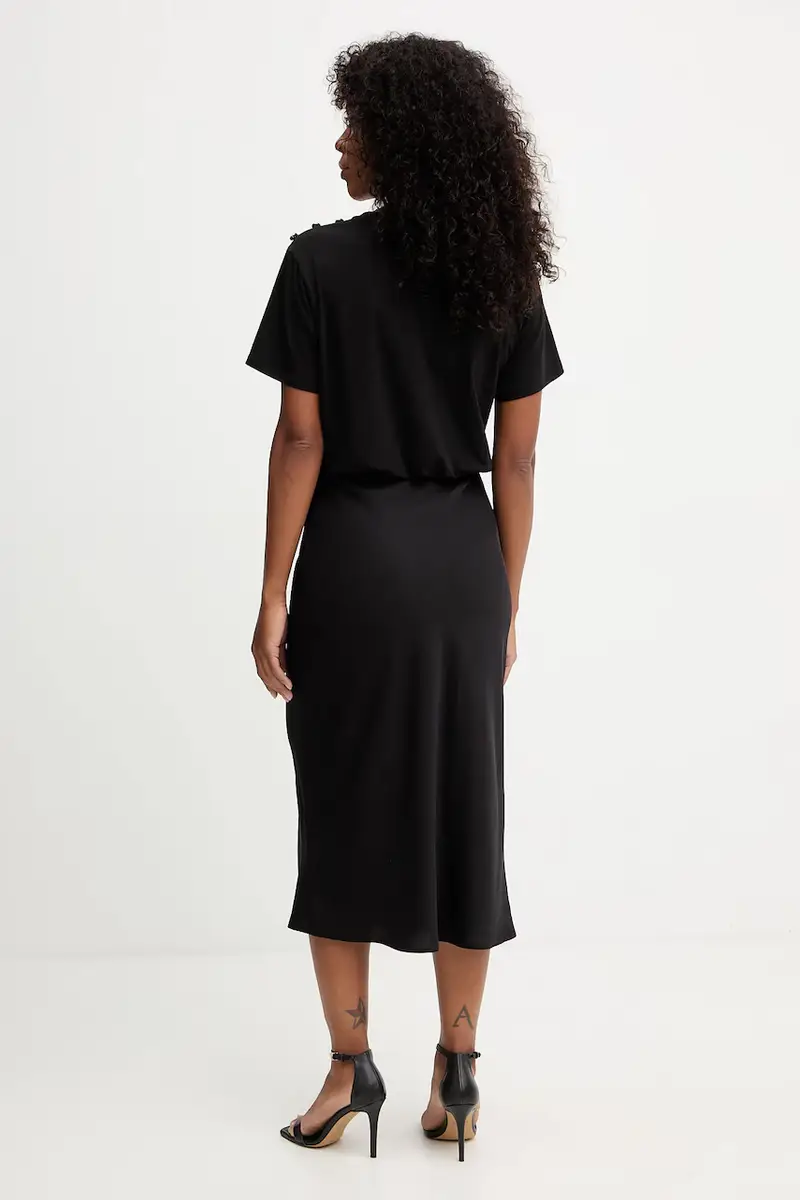 vestito colore nero MF5210 J7821 miniatura 2