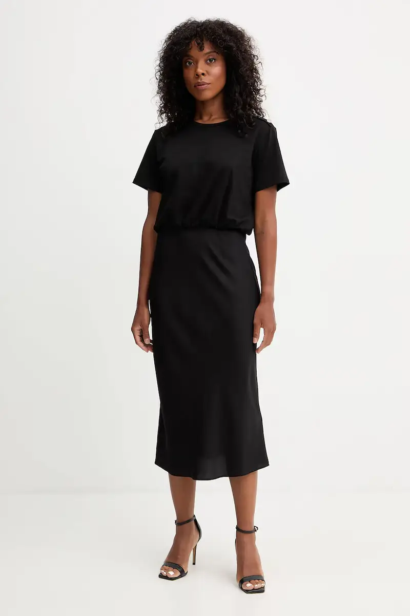 vestito colore nero MF5210 J7821