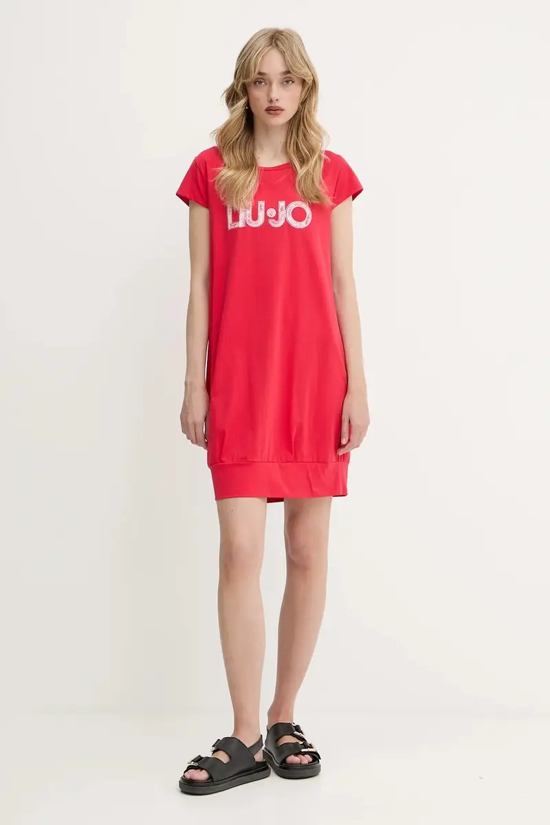 vestito colore rosa VA5194.JS003 miniatura 2