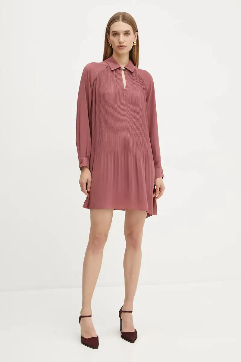 vestito colore rosso WF4158 T0414 miniatura 2