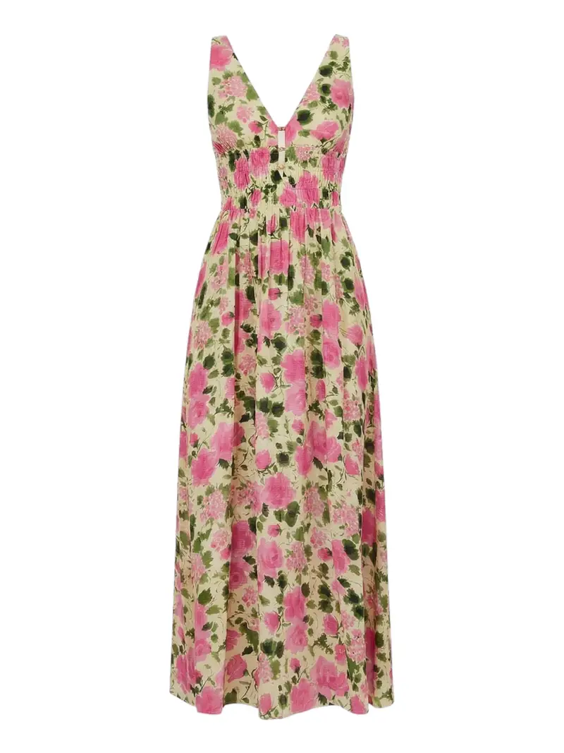 vestito longuette liu jo da donna - floreale