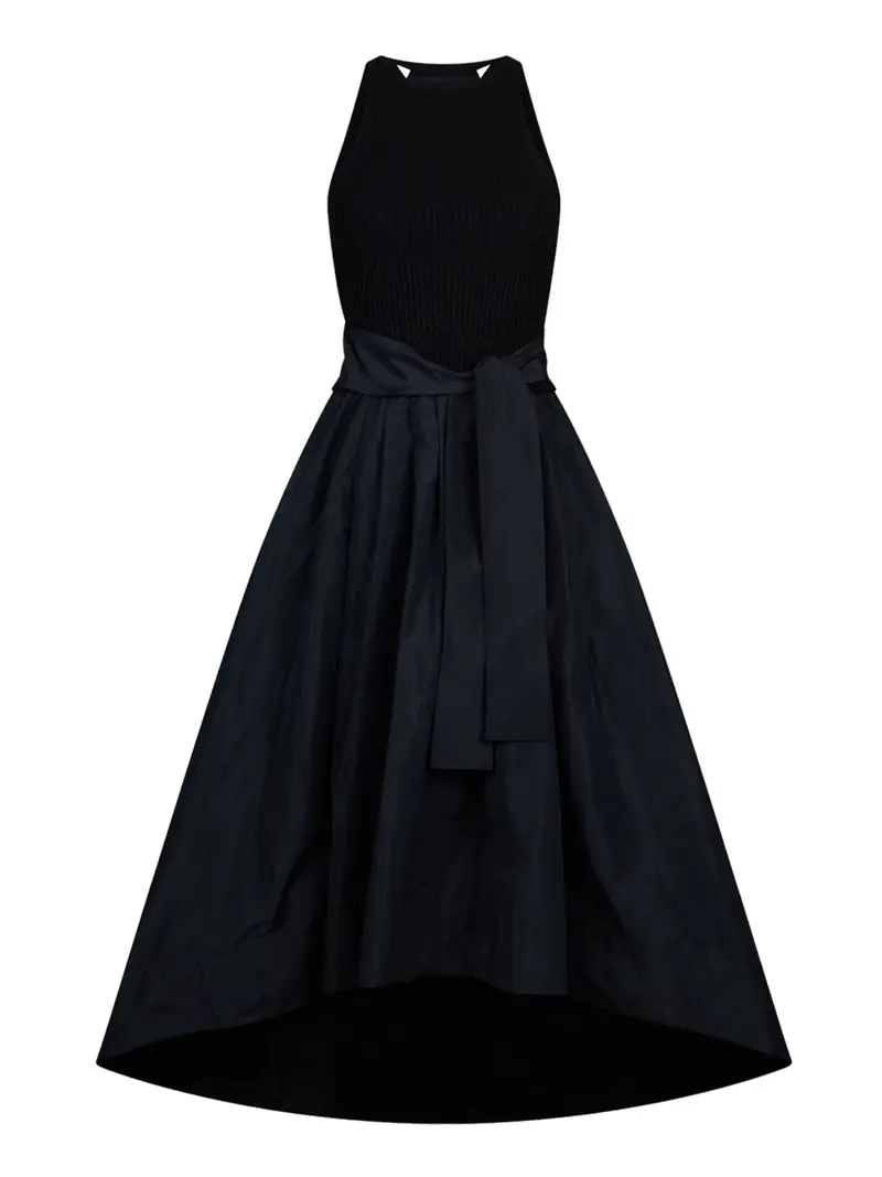 vestito longuette liu jo da donna - nero