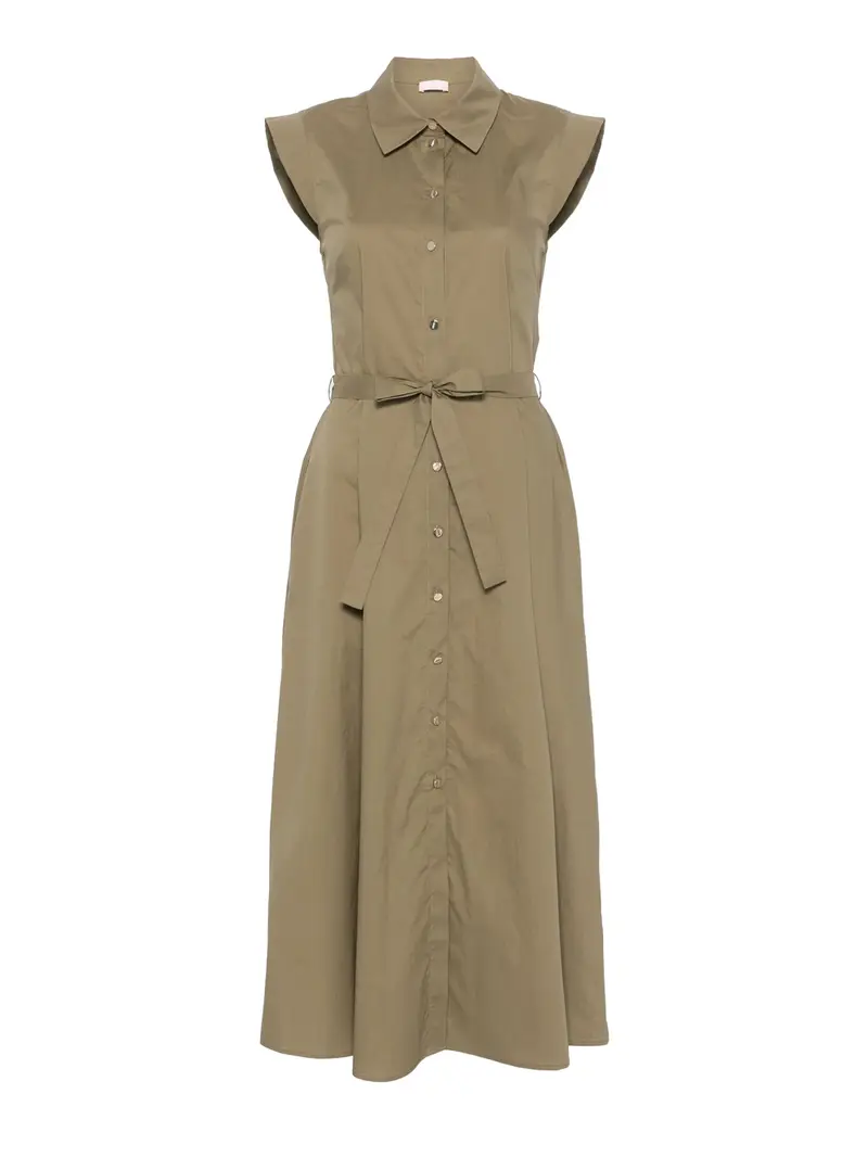 vestito longuette liu jo da donna - verde