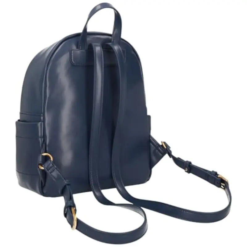 LIU JO Zaino comodo, pratico e capiente realizzato con inserti embossed in tono colore e vano centrale chiuso con zip. Possiede una tasca interna con zip e due tasche laterali. Una catena removibile e miniatura 3