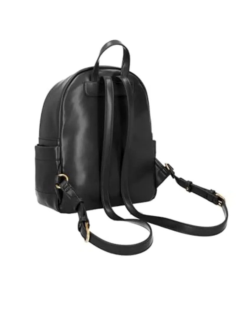 LIU JO Zaino comodo, pratico e capiente realizzato con inserti embossed in tono colore e vano centrale chiuso con zip. Possiede una tasca interna con zip e due tasche laterali. Una catena removibile e miniatura 3