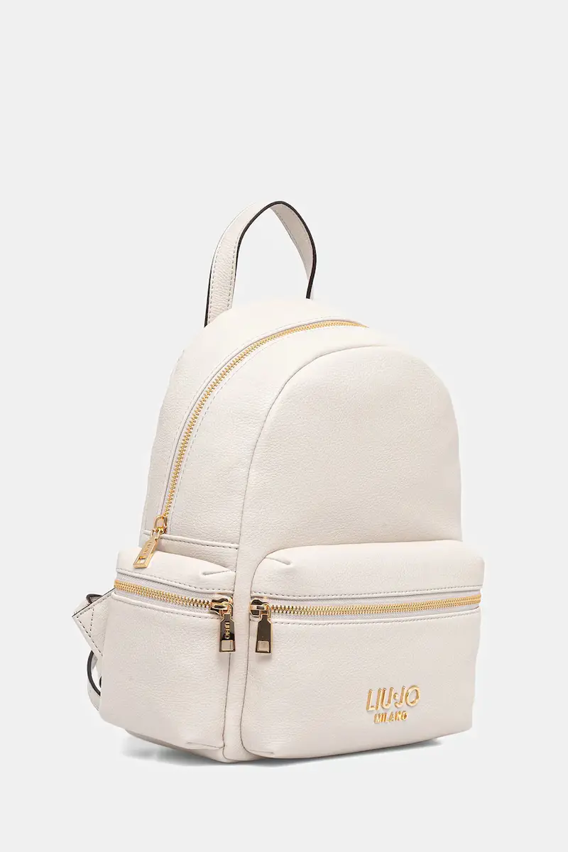 zaino donna colore beige con applicazione AF5136.E0058 miniatura 2