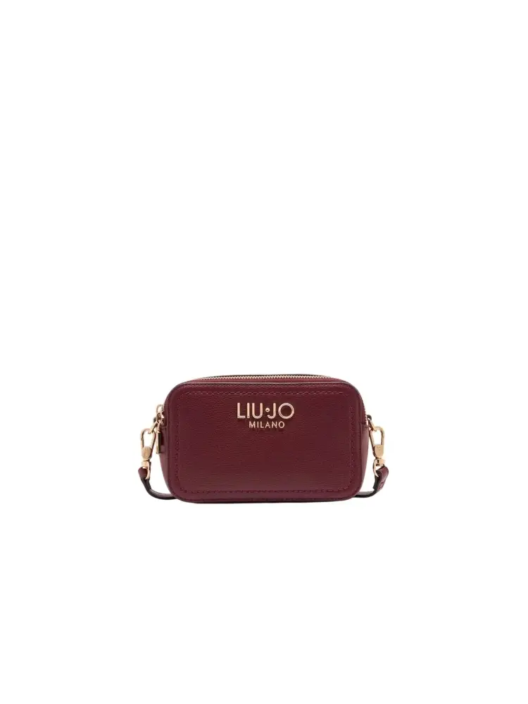 borsa bordeaux donna logo sul davanti