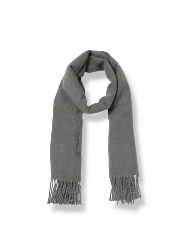 sciarpa grigia logo sul davnti miniatura 2