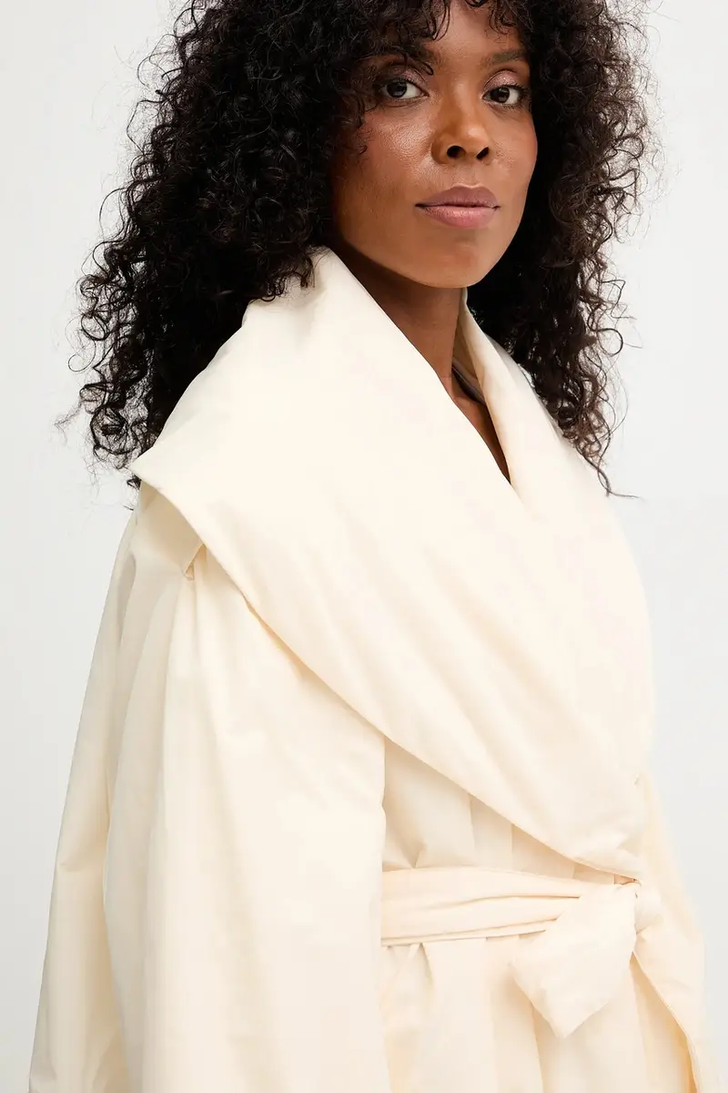 cappotto colore beige F5WW44 miniatura 5