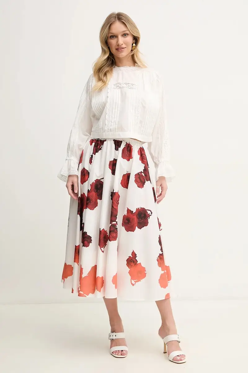 gonna colore bianco L5SU34