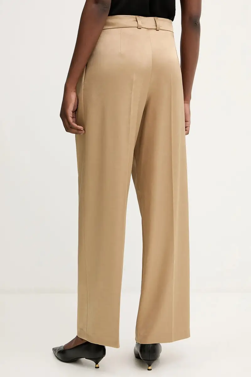 pantaloni donna colore verde F5WS80 miniatura 3