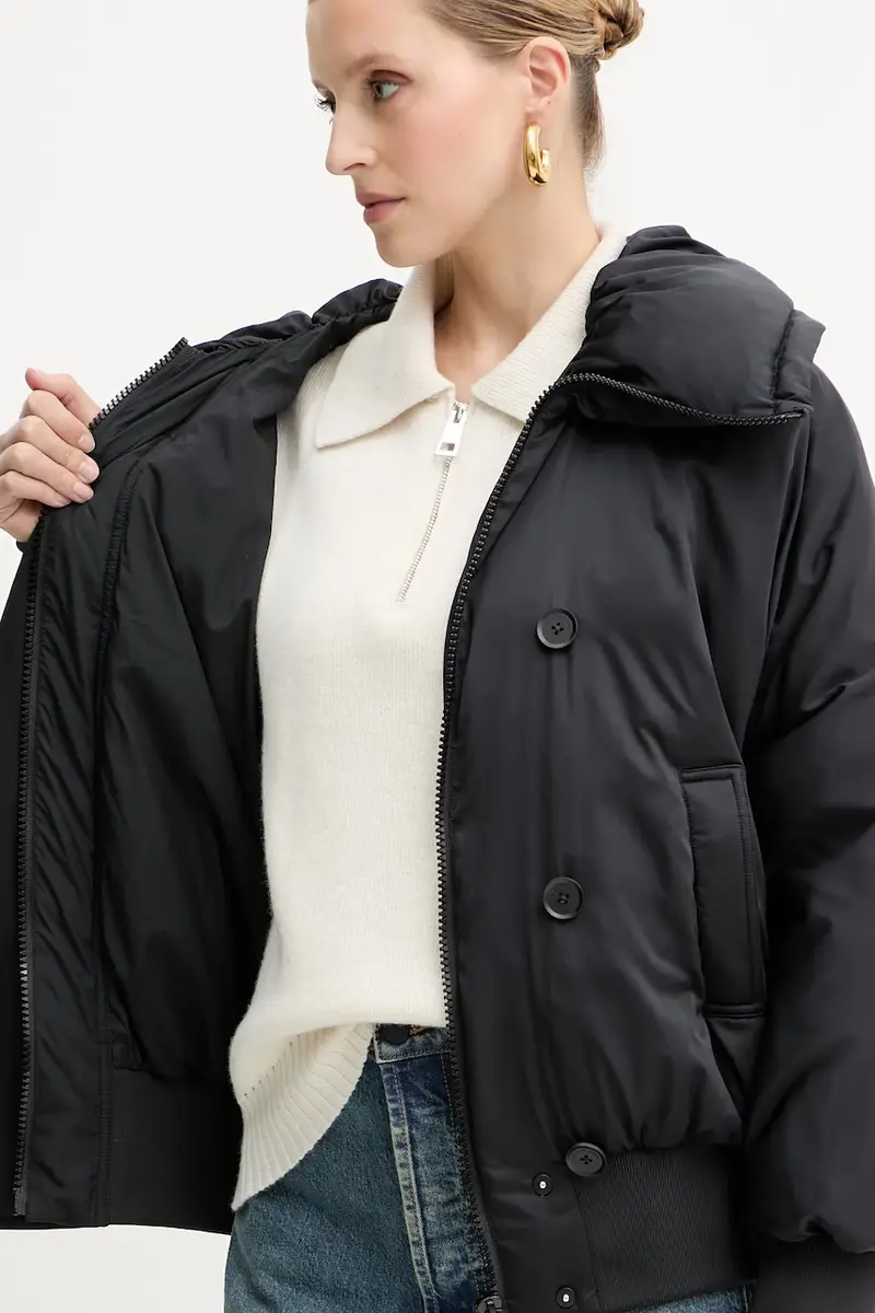 piumino colore nero F5WW10 miniatura 5