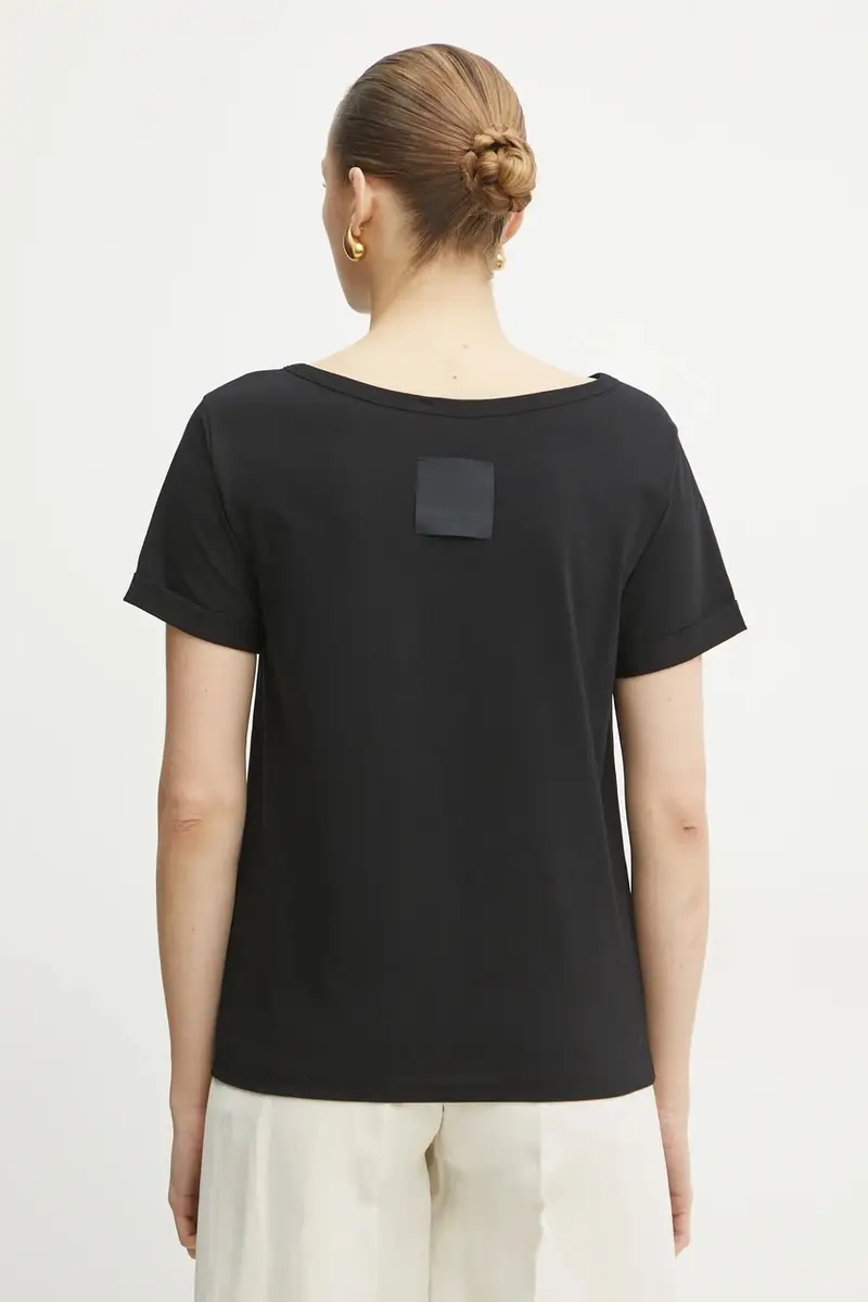 LIVIANA CONTI T-shirt Donna Nero 3335416 miniatura 3