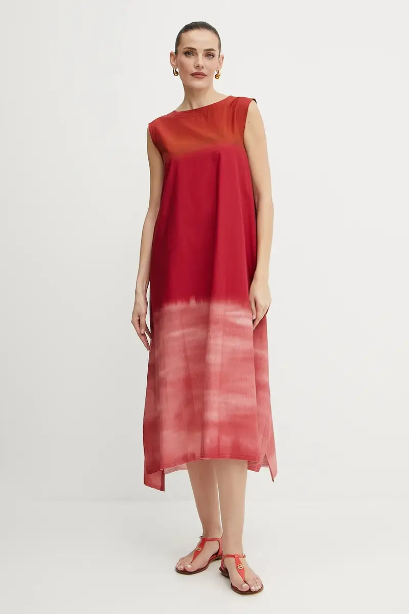 vestito colore granata L5SU32