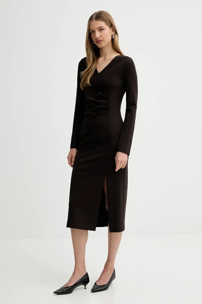 vestito colore marrone L5WI36 miniatura 2