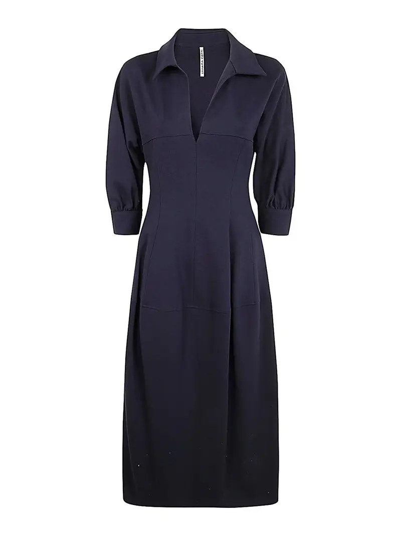 Vestito con foro Blu