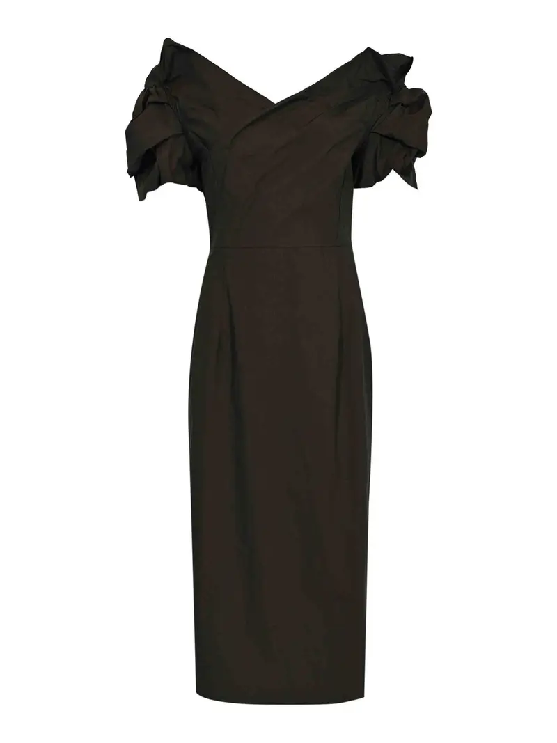 Vestito Gianira Marrone Scuro