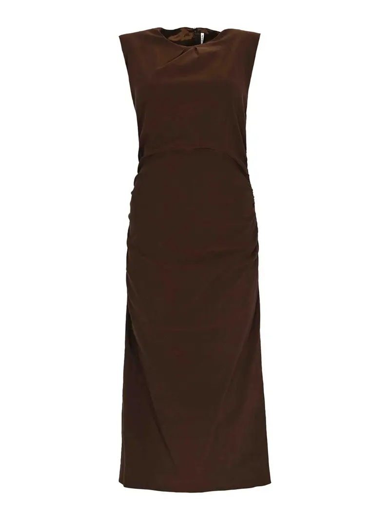Vestito Tanisha Marrone Scuro