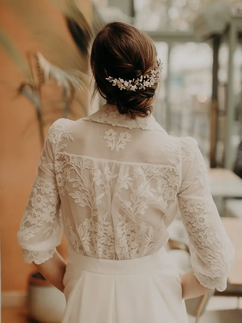 Lizeron Perrine Pettine Bianco