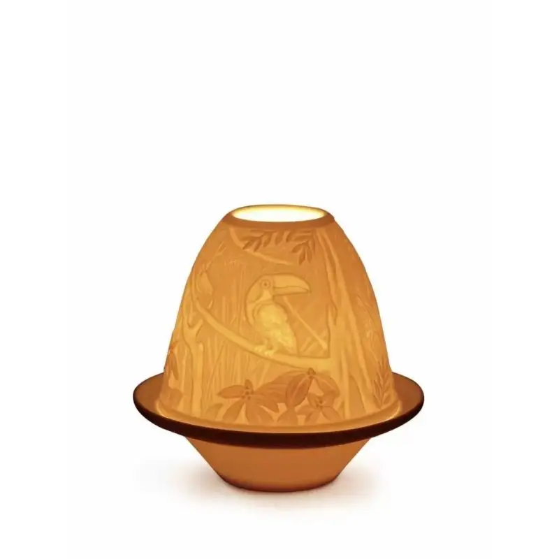 Litofania Tucani con piatto