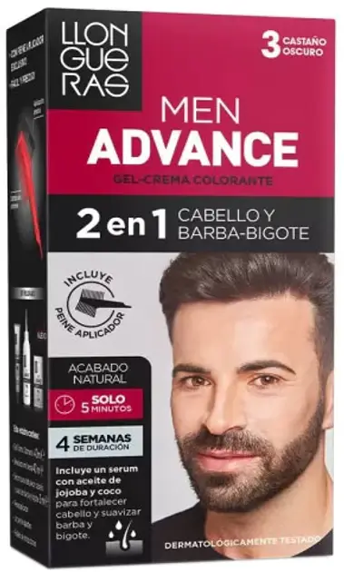 Uomo Advance 3-Castano scuro