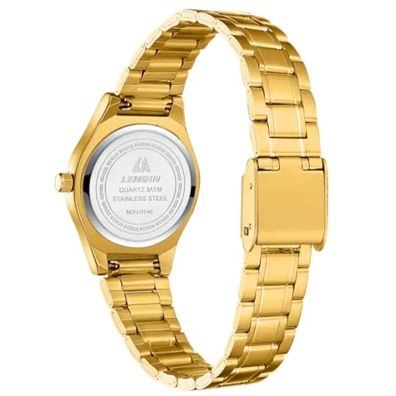 LN LENQIN Orologi da donna Orologi in acciaio inossidabile per Orologio da donna impermeabile Orologio da polso miniatura 2