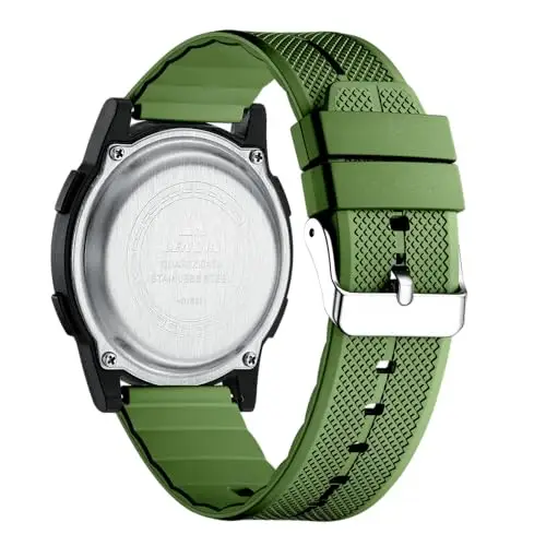 LN LENQIN Orologi da uomo Orologio sportivo digitale impermeabile da uomo, orologio militare ultrasottile miniatura 2