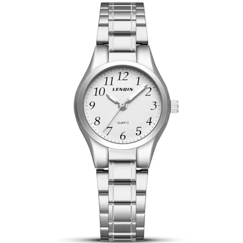 LN LENQIN Orologi analogici Donna Argento 941623