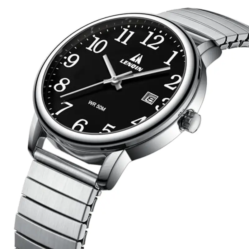 LN LENQIN Impermeabili Uomo Nero 1597297 miniatura 3