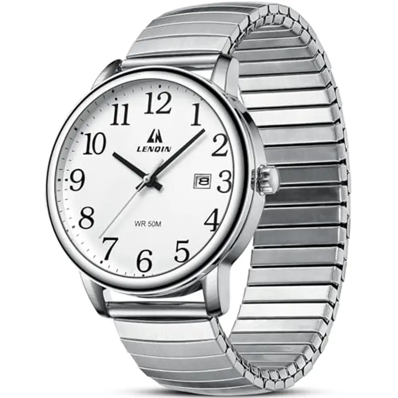 LN LENQIN Impermeabili Uomo Bianco 1597295