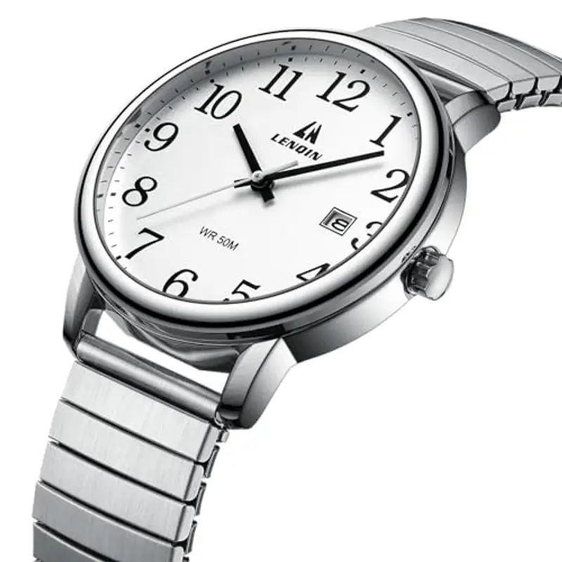 LN LENQIN Impermeabili Uomo Bianco 1597295 miniatura 3