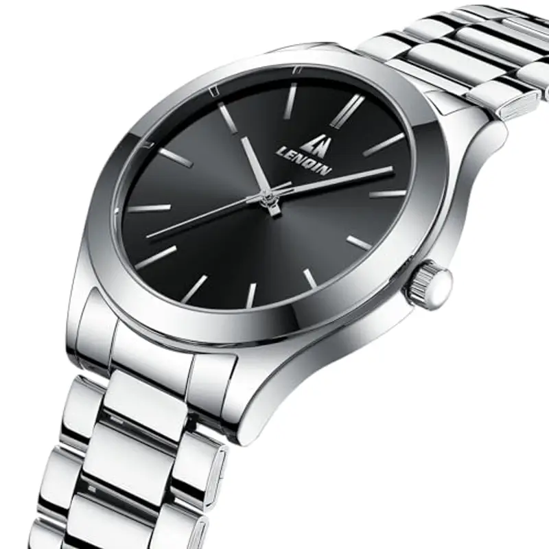 LN LENQIN Impermeabili Uomo Nero 2160335 miniatura 3