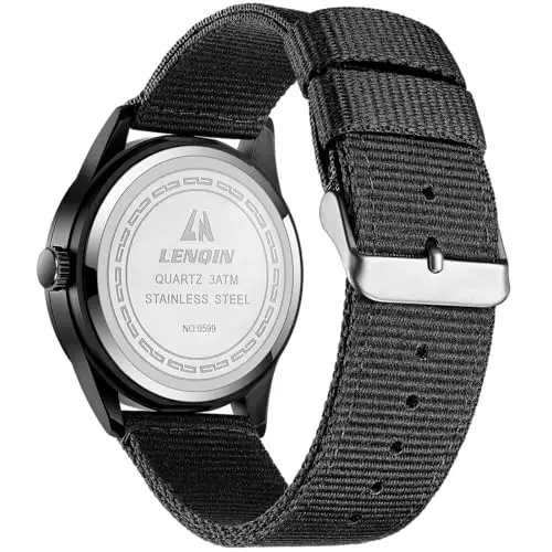 LN LENQIN Orologi analogici Uomo Nero 3505288 miniatura 2