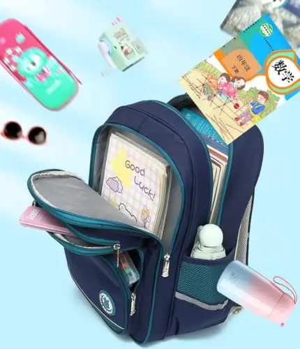 LNOPRPYS Borsa per Bambini Impermeabile | Borsa per Bambini Ultraleggera | Borsa per Bambini di Grande capacità | Borsa miniatura 3