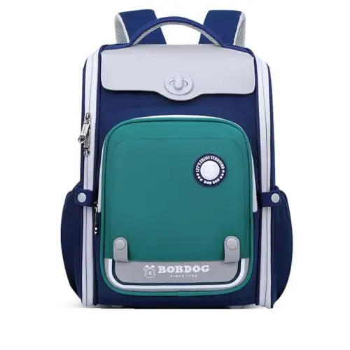 LNOPRPYS Borsa per Studenti Ultraleggera | Borsa per Bambini Impermeabile | Borsa per Spina Dorsale | Borsa di Grande