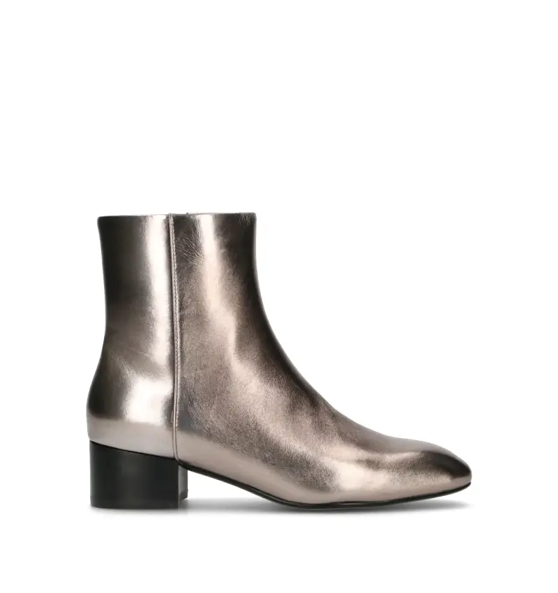 Tronchetto donna canna di fucile in pelle Vario