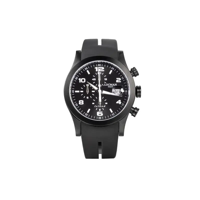Orologio Al Quarzo Locman Island 0618k01s-bkbkwhsk
