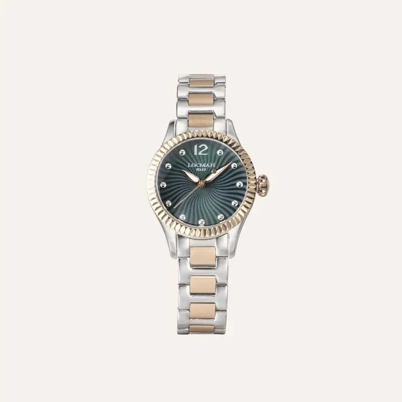 Orologio Al Quarzo Locman Isola D elba Lady 0465m03a-0rdgnk2bm