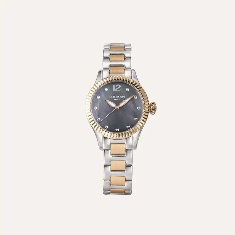 Orologio Al Quarzo Locman Isola D elba Lady 0465m15a-0rmank2bm