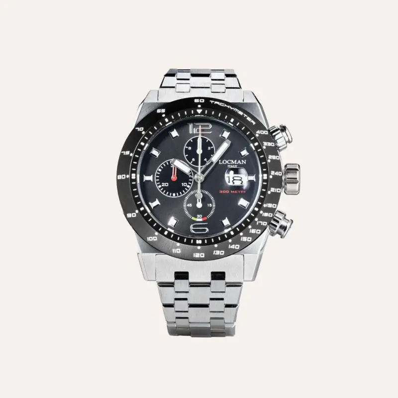 Orologio Al Quarzo Locman Stealth 0219a01a-0kbknkb0