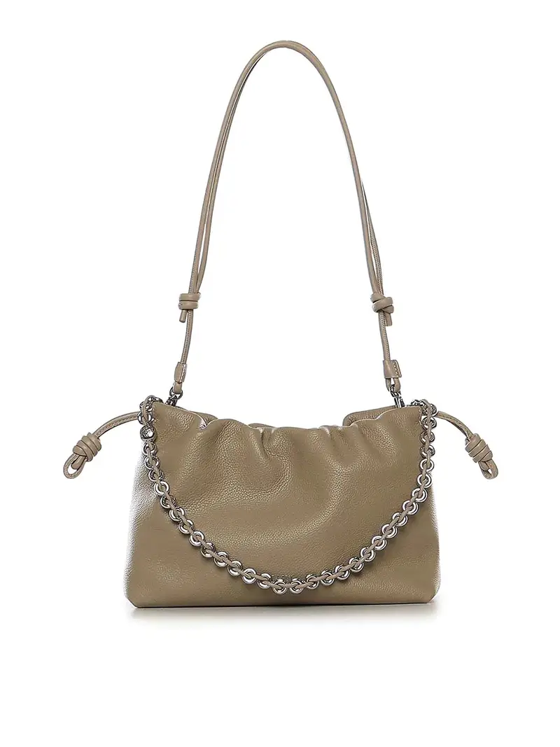 Borsa Flamenco Media In Vitello Marrone