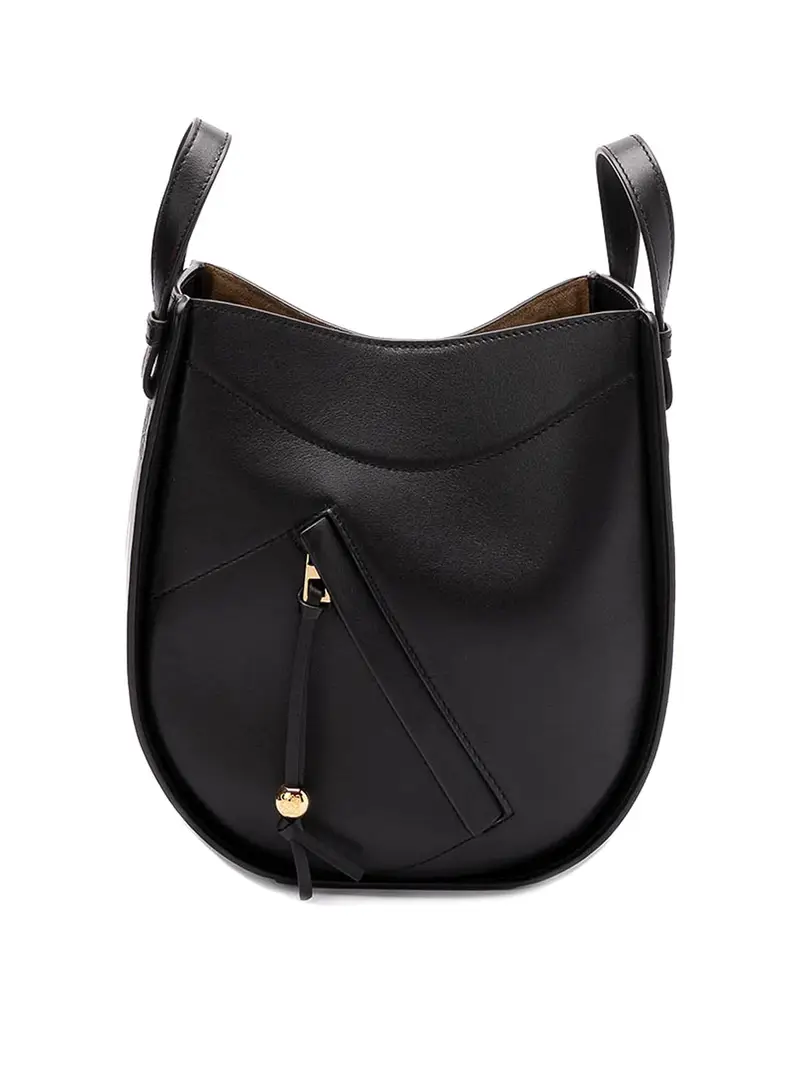 Borsa Fletta di amaca Nero