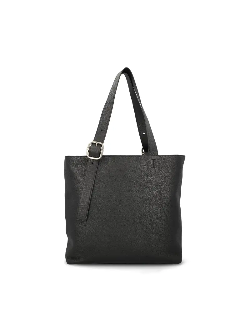 Borsa Loop Zip Tote NERO miniatura 2