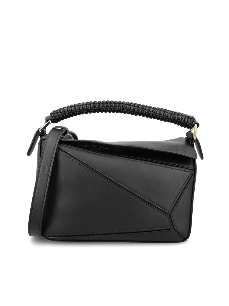 Borsa Puzzle Piccola In Pelle NERO