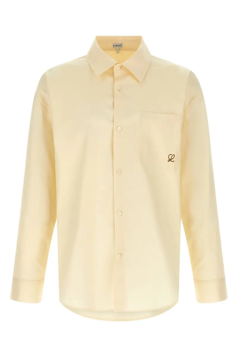 Camicia 'Anagram' Beige