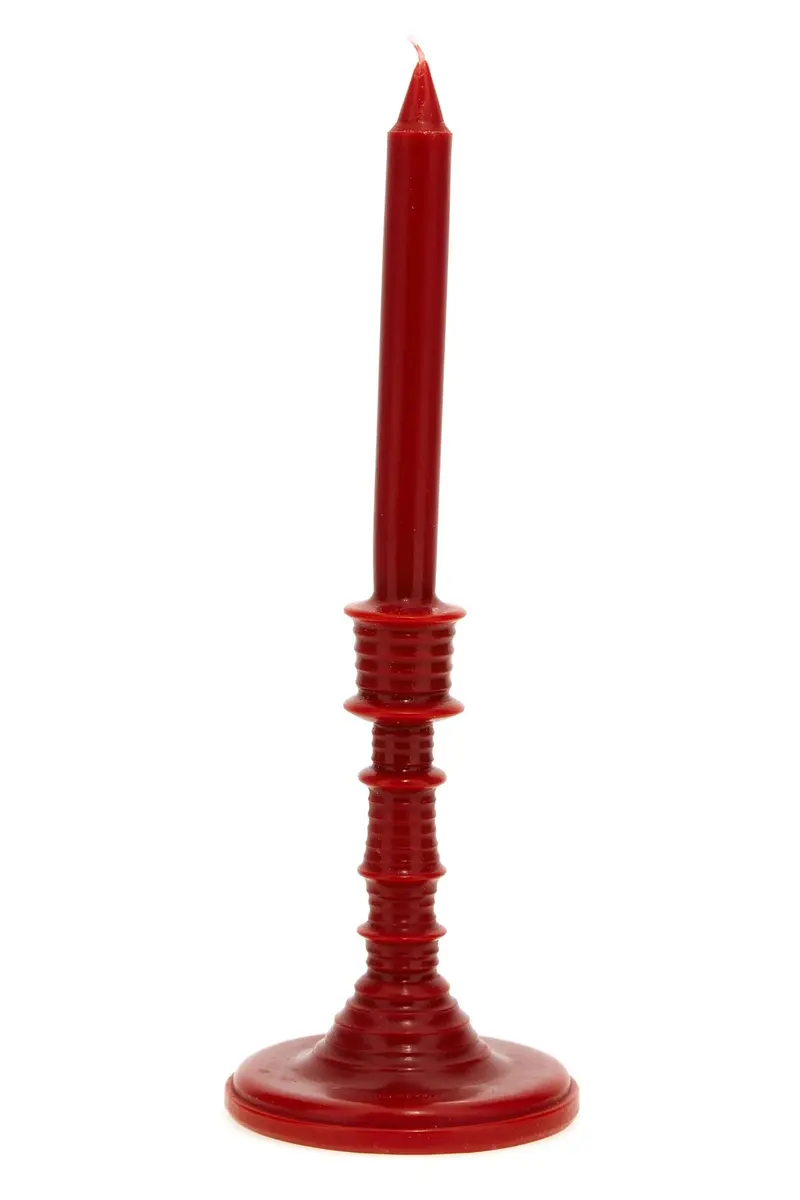 Candelabro Tomato Leaves 330 Gr Rosso