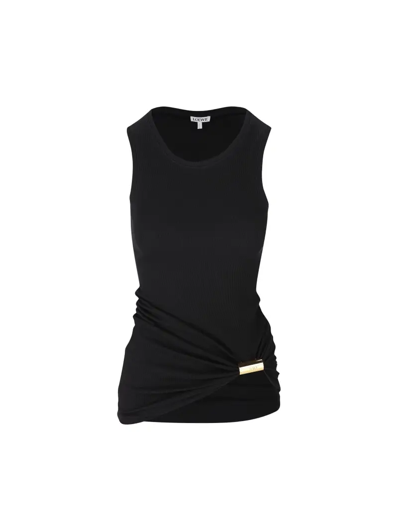 Canotta In Cotone NERO